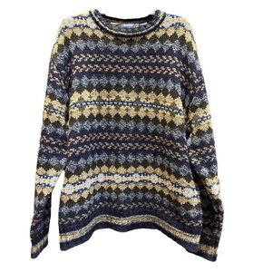 American eagle limited edition 90% wool 10% silk Vintage Retro Crewneck Sweater